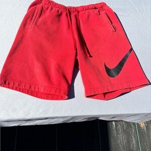 Nike Men's Red Club Fleece Shorts